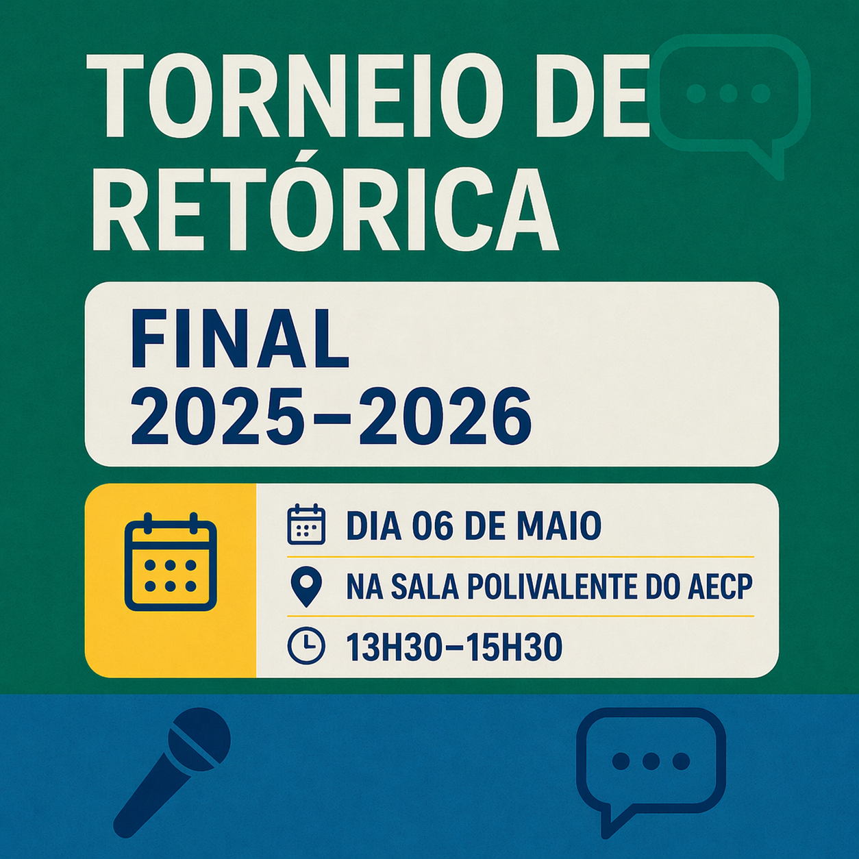 Torneio de Retórica - Final